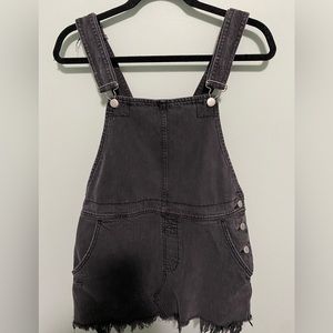 Free People denim overall dress